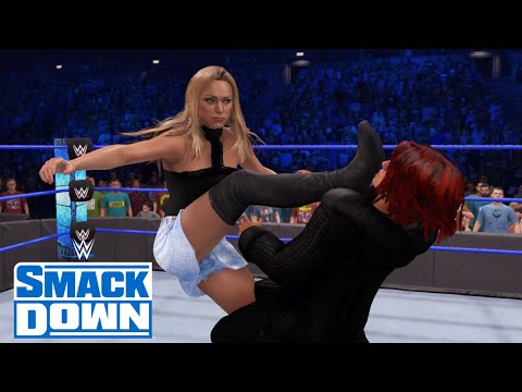 WWE 2K22 SMACKDOWN BAYLEY INTERRUPTS STACY KEIBLER