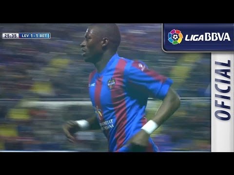 Golazo | Great goal de Diop (1-1) en el Levante UD - Real Betis - HD