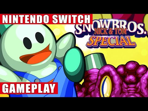 Snow Bros. Nick & Tom Special Nintendo Switch Gameplay