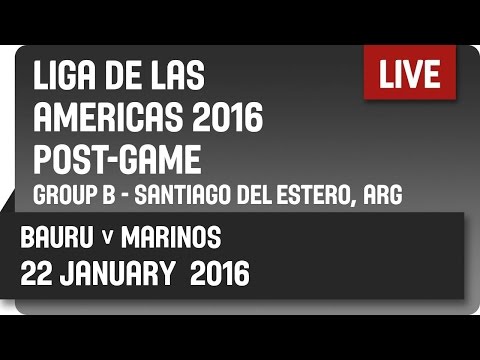 Bauru (BRA) v Marinos (VEN) Post-Game - Group B -  2016 DIRECTV Liga de las Américas