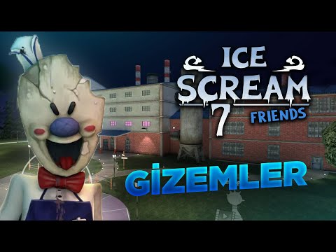 HİLE İLE GİRİLEMEYEN YERLERE GİRDİM! (7. OYUN GİZEMLERİ) | ICE SCREAM 7