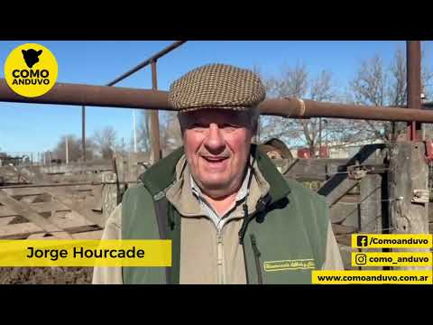 Jorge Hourcade; Hourcade Albelo y Cía. Rauch 5/6/25.