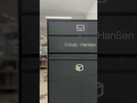 GOETHE Paketkasten aus der Briefkasten Manufaktur - Handmade in Bad Salzuflen