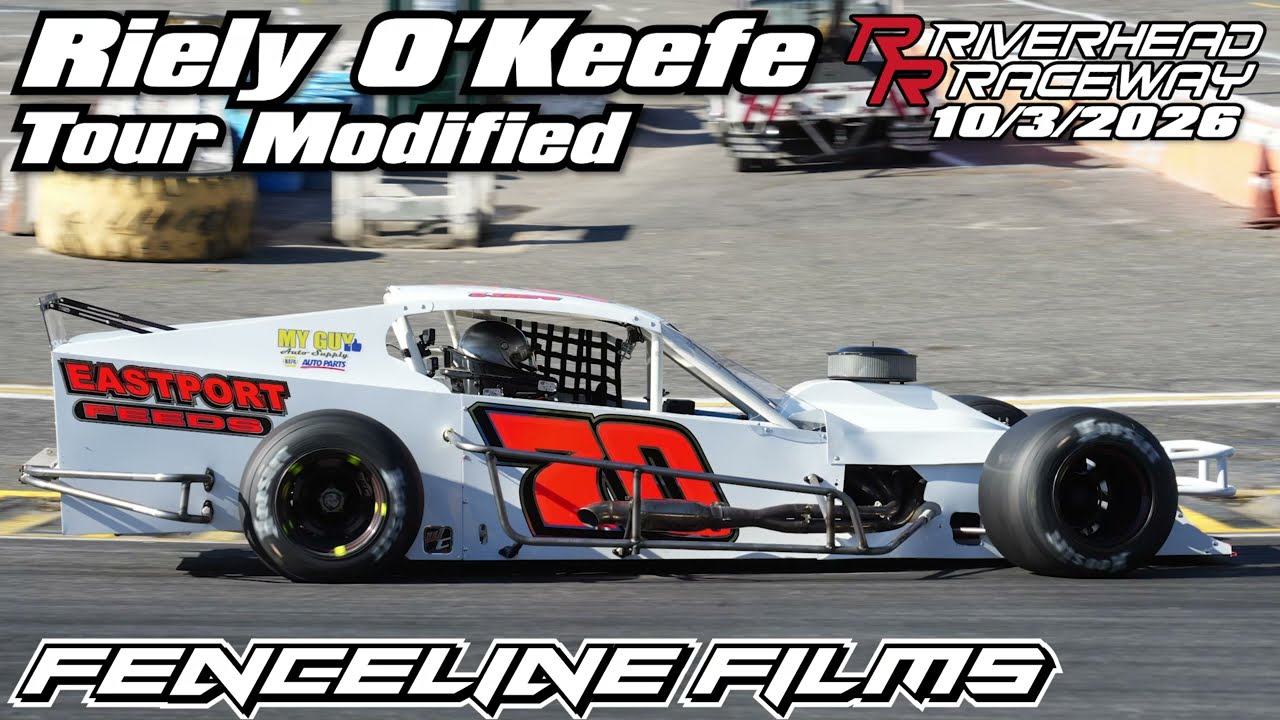 Riely O'Keefe Tour Modified Riverhead Raceway Baldwin Evans & Jarzombek 77 2026