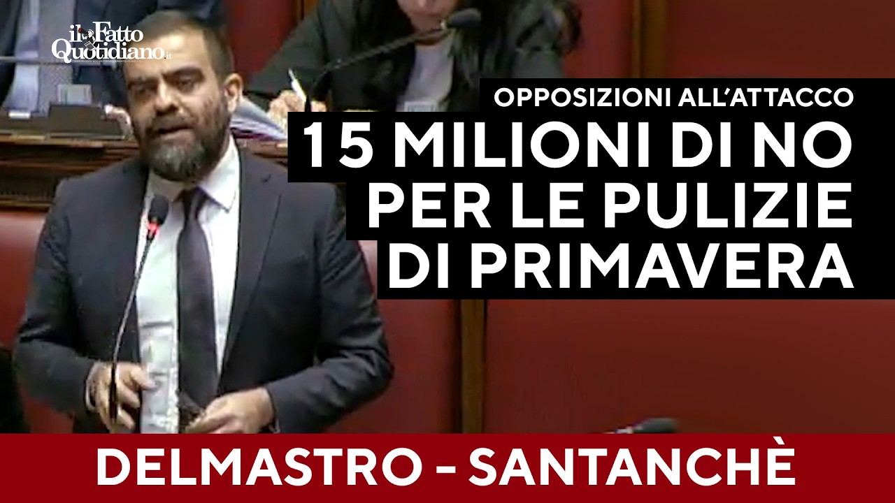 Grimaldi: "Delmastro? Vicenda che puzza. Avete aspettato 15 milioni di No per fare pulizia"
