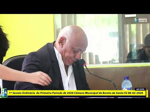 1ª SESSÃO ORDINÁRIA DA CÂMARA MUNICIPAL DE BONITO DE SANTA FÉ-PB
