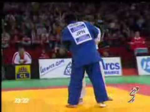 JUDO 2003 Tournois de Paris: Masahiro Takamatsu (JPN) - Ferrid Kheder (TUN)