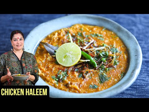 Chicken Haleem | How To Make Chicken Haleem | Hyderabadi Murg Haleem | Haleem Recipe by Smita Deo