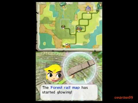 The Legend of Zelda Spirit Tracks Walkthrough -Flute Lessons (Forest Sanctuary)- Part 8