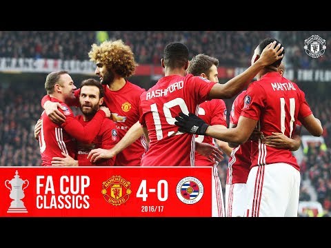 FA Cup Classic | Rooney Equals Sir Bobby's Record | Manchester United 4-0 Reading (2017)