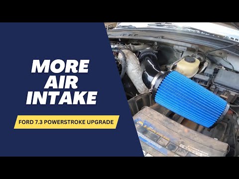 Did This Intake WAKE UP My 7.3L Powerstroke?! Hear the Turbo WHISTLE!