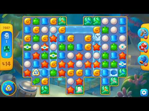 Fishdom level 7667 / Фишдом уровень 7667