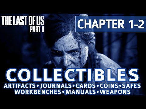 The Last of Us 2 - Chapter 1-2: Waking Up All Collectible Locations (Artifacts, Cards, Safes, etc)