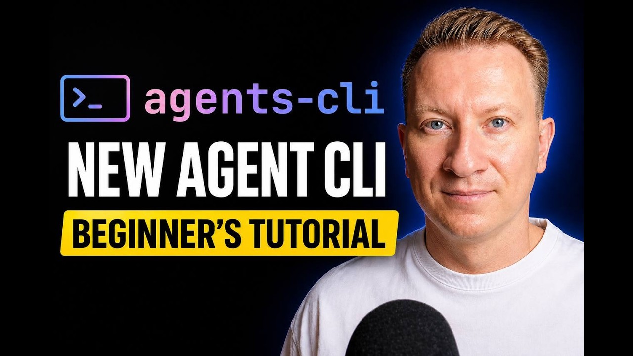 Video thumbnail for Video Tutorial: Google Agents CLI: The Easiest Way to Build AI Agents