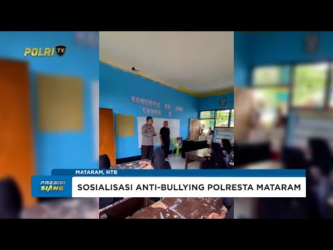 BHABINKAMTIBMAS POLSEK LINGSAR SOSIALISASI ANTI BULLYING KEPADA SISWA SDN 1 GONTORAN