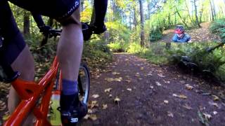 preview picture of video 'MTB Tandem Ride - Peavy Arboretum Parking Lot to Cronemiller Lake'
