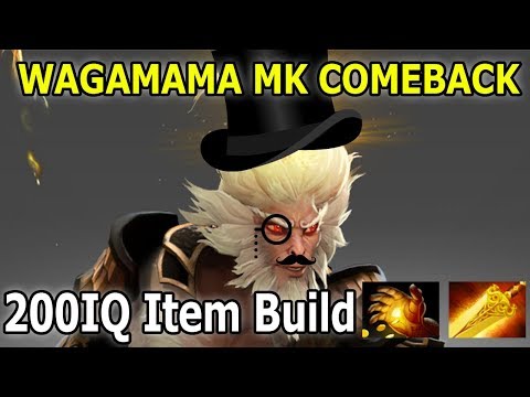 Wagamama MK Comeback | 200 IQ Item Build | OSFrog Dota 2 Highlights