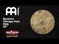Meinl Byzance Vintage Pure Ride Cymbal 20 2540 Grams B20VPR