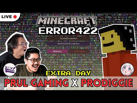 LIVE: HUNTING GHOSTS in Minecraft Error 422?! ft. @Prodiggie