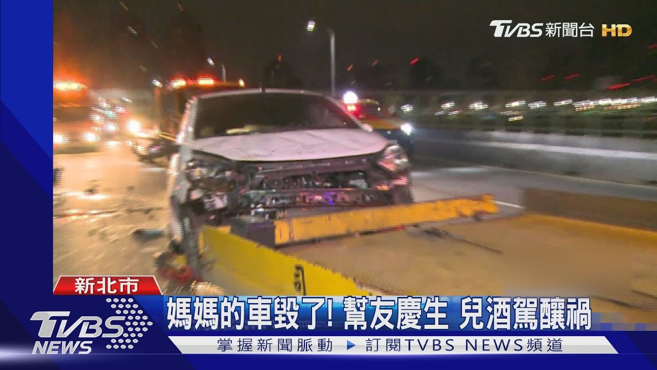 我是乘客？自撞翻車　駕駛涉酒駕扯謊