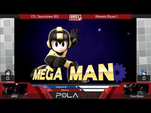 CFL Smackdown 165 WiiU - JARZ (Bayonetta) vs Eden Rocks (Megaman, Lucina) - Winners R1