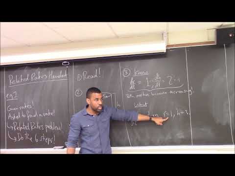 Math 1203-R04 Lecture 17 - Related Rates