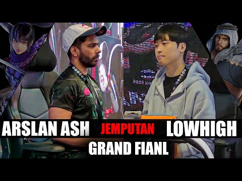 Grand Final - Arslan Ash (Kuni) vs LowHigh (Shaheen/Bryan) JEMPUTAN Tekken 7 Championship