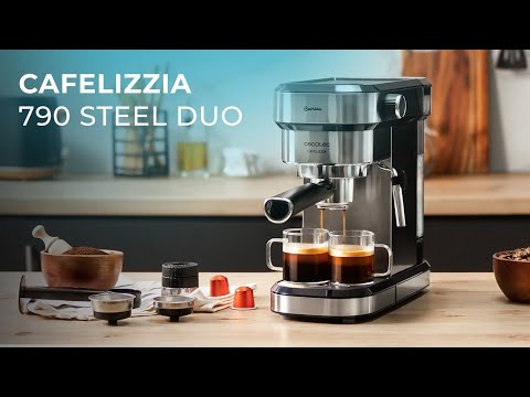 Кофеварка рожковая Cecotec Cafelizzia 790 Steel Duo (CCTC-01646)