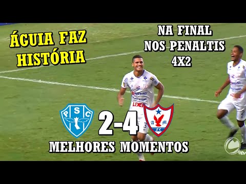 Paysandu 1 (2x4) 2 Águia de Marabá - Melhores Momentos Campeonato Paraense 2023