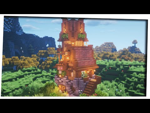 Minecraft - How to a build a Potion Shop｜How To Build｜Inspiration Build｜Step By Step Build