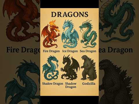Epic Dragons Collection 🐉🔥"#shorts  #dragon