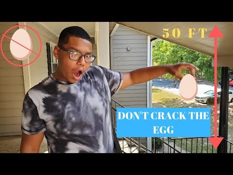 DON'T CRACK THE EGG AND WIN $10,000- Egg Drop Challenge