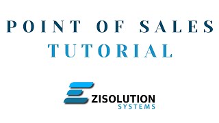 Point Of Sale screen setup and usage