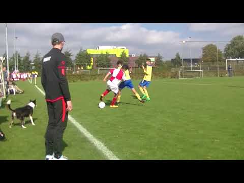 Delta Sports '95 FC JO17-3 - UVV JO17-4 2de helft deel 1 (5-3)