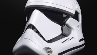 Шлем Hasbro Star Wars Black Series First Order Stormtrooper Premium Electronic Helmet (F0012)