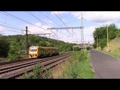 Vlaky Rudolice u Mostu / IDSC Voith maxima,čdc 122 001 atd ...