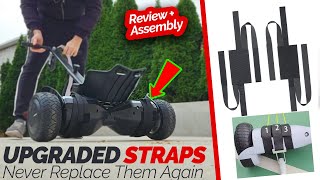 Use THESE STRAPS Instead! Upgrade Hoverboard GoKart conversion Kit Straps to tripple strap design
