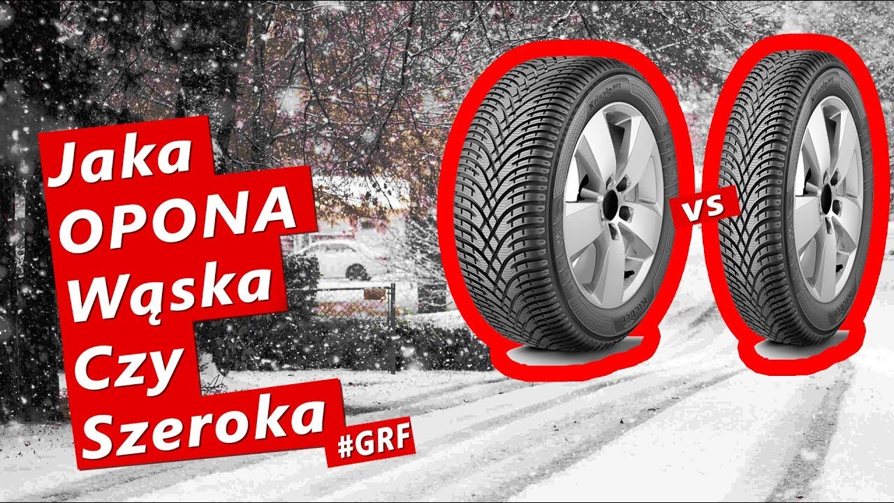 Jakie Opony  Wąskie czy Szerokie na ZIMĘ !!! - Grupa Rajdowy Felix