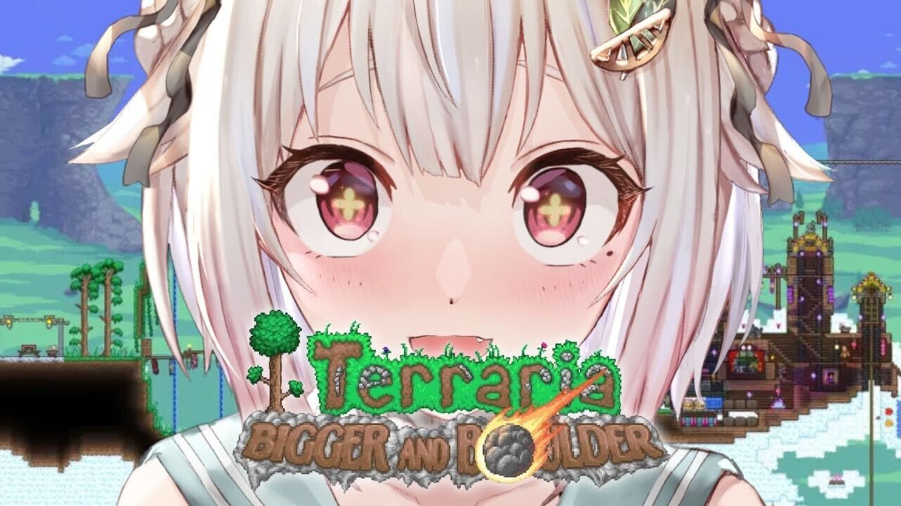 【 Terraria 】おためしテラリア!王覇山、はじめての大冒険。( 掘る、作る、戦う。遊びかたは無限大! )【 にじさんじ┊︎葉山舞鈴 】
