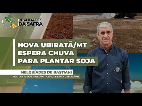 Produtores de Nova Ubiratã/MT esperam chuvas no final de setembro para plantar safra de soja