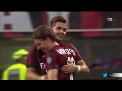 AC Milan 3 - 0 KF Shkendija | Half-time Goals (17.08.2017) HD