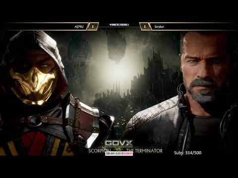 MK11 @ GOVX Tactical Combat Qualifier - AJ74u vs Stryker [4K/60fps]