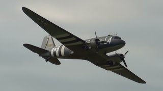 preview picture of video 'C-47 Skytrain at Sywell 19th August 2012'