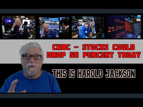 Capital One and CNN say the Dow Jones could drop 50 percent today