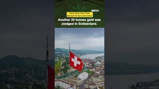 When India Secretly Sent Gold Abroad? #India #Gold #Economy #RBI #IndianHistory