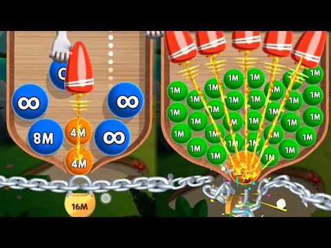 Laser Bubbles 2048 - LARGE Numbers