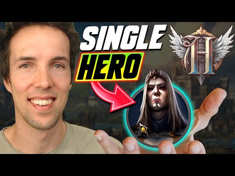 Let's try the TEMPLE FACTION in HOMM: OLDEN ERA! (Single Hero Mode!)