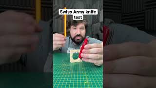 This is an insane Swiss Army knife test!