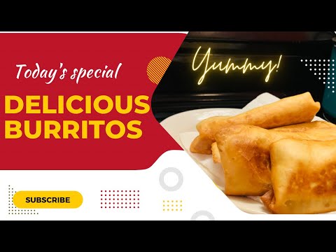 Delicious Beef and Cheese Burritos | Great For Spring Break