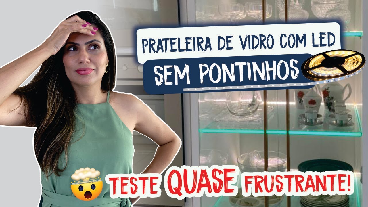 Como usar a fita de LED para iluminar sua prateleira -   Larissa Reis Arquitetura